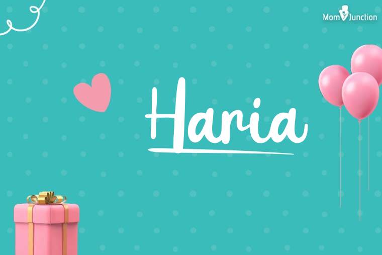 Haria Birthday Wallpaper