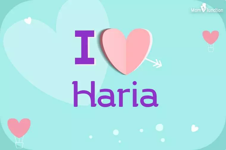 I Love Haria Wallpaper