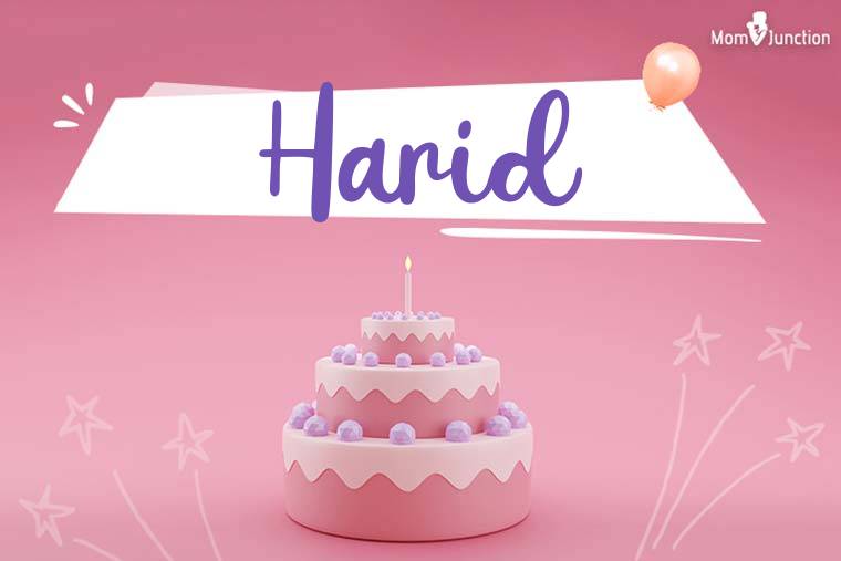 Harid Birthday Wallpaper
