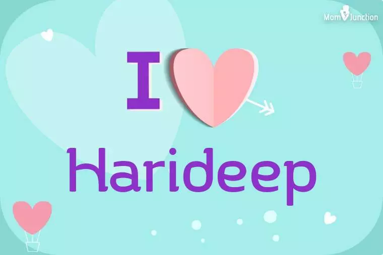 I Love Harideep Wallpaper