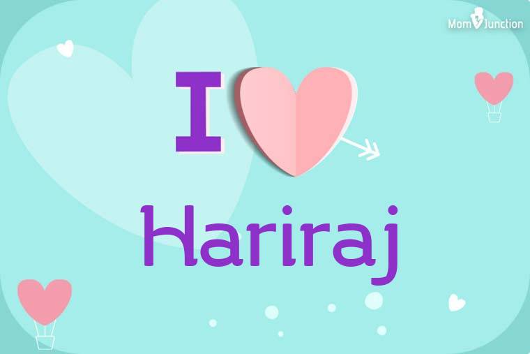 I Love Hariraj Wallpaper