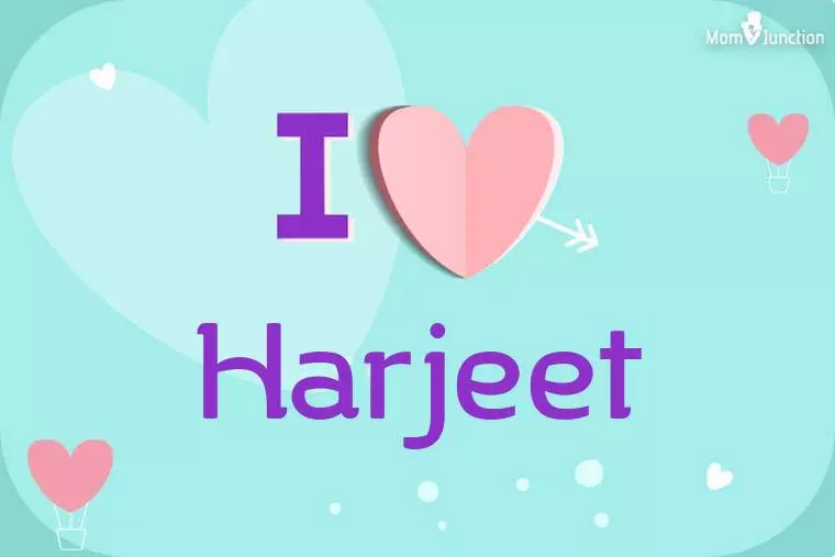 I Love Harjeet Wallpaper