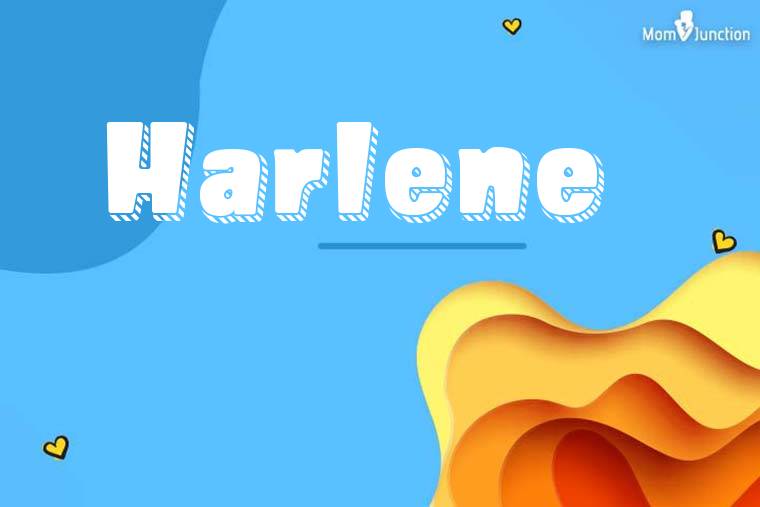 Harlene 3D Wallpaper