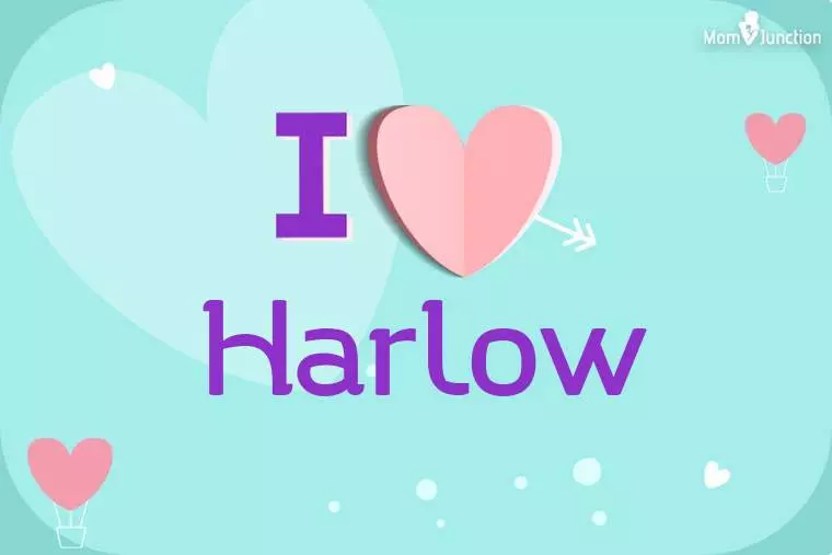 I Love Harlow Wallpaper