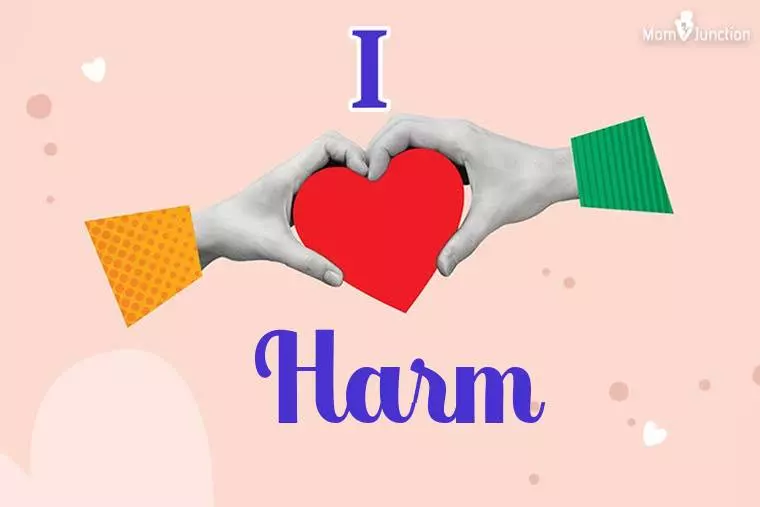 I Love Harm Wallpaper