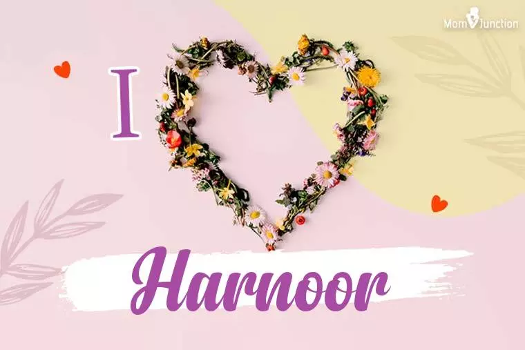 I Love Harnoor Wallpaper