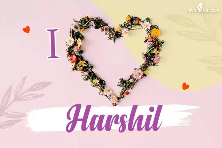 I Love Harshil Wallpaper