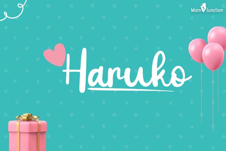 Haruko Birthday Wallpaper