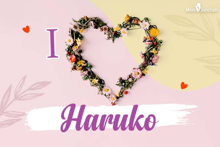 I Love Haruko Wallpaper