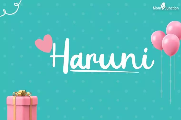 Haruni Birthday Wallpaper