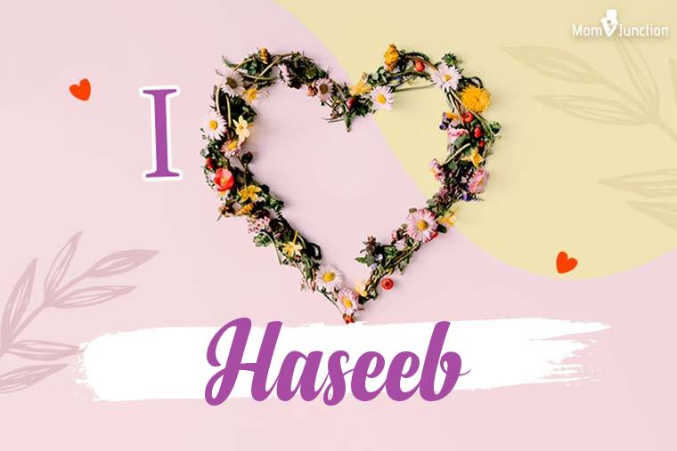 I Love Haseeb Wallpaper