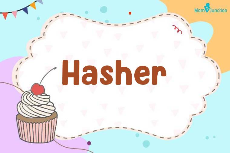 Hasher Birthday Wallpaper