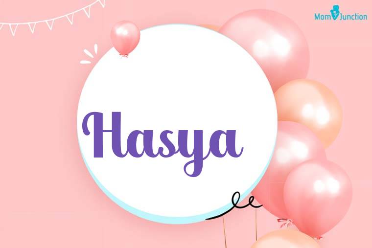 Hasya Birthday Wallpaper