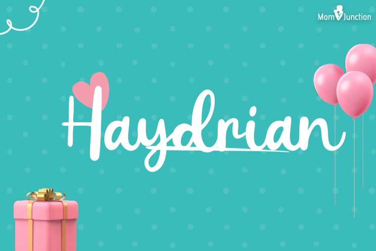 Haydrian Birthday Wallpaper