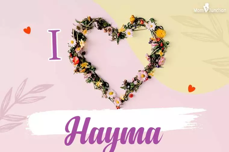 I Love Hayma Wallpaper