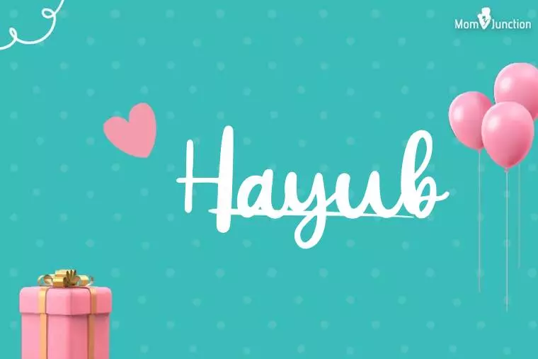 Hayub Birthday Wallpaper