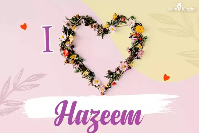 I Love Hazeem Wallpaper