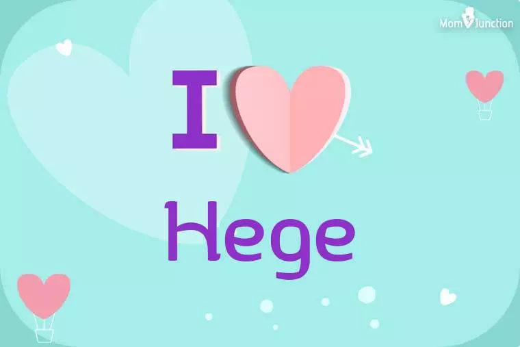 I Love Hege Wallpaper