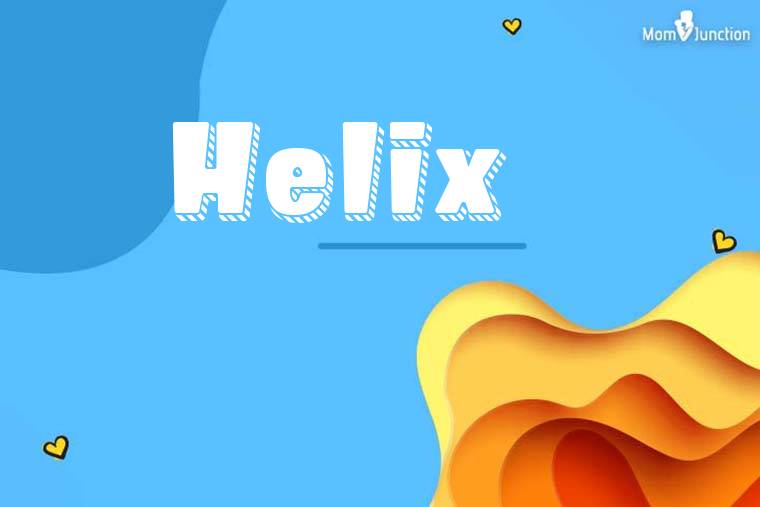 Helix 3D Wallpaper