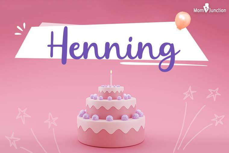 Henning Birthday Wallpaper