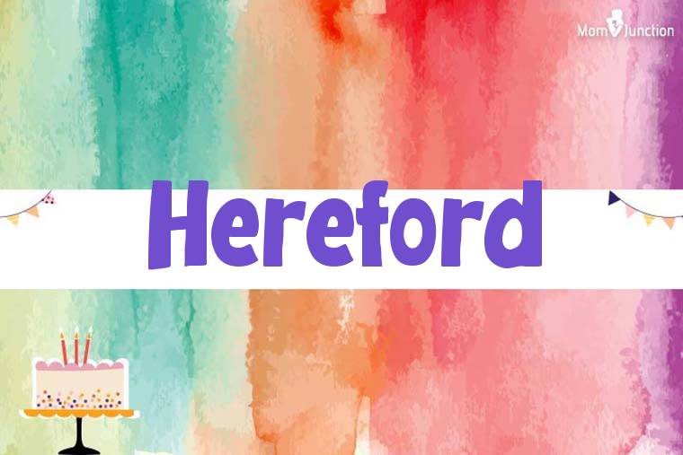 Hereford Birthday Wallpaper