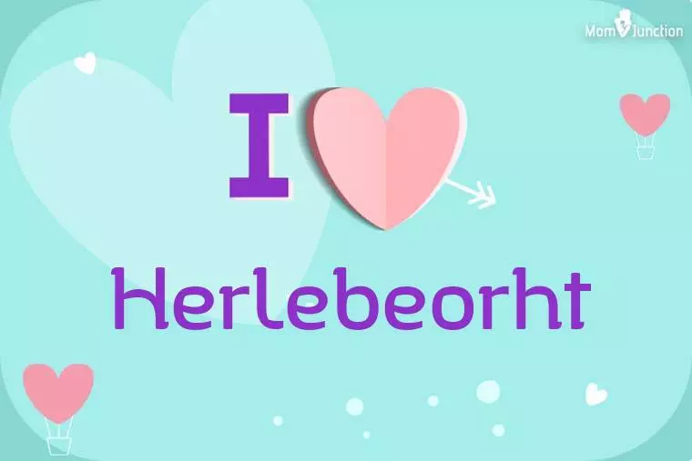 I Love Herlebeorht Wallpaper