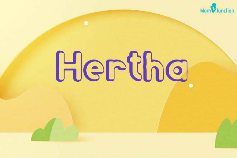 Hertha 3D Wallpaper