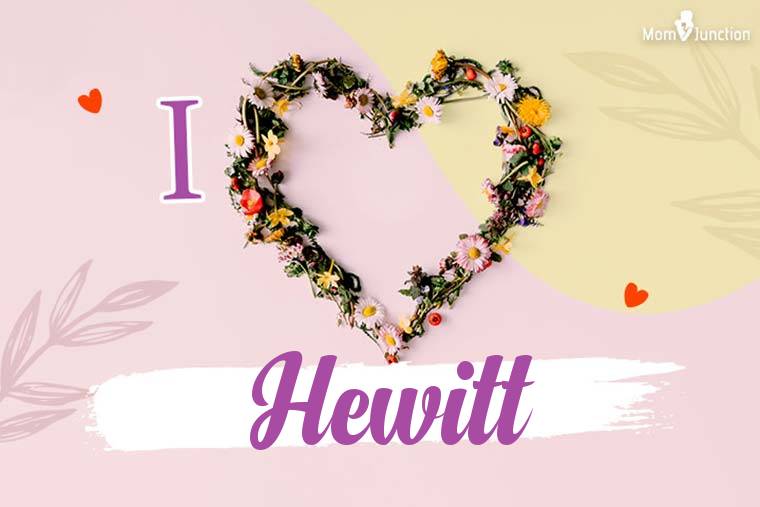 I Love Hewitt Wallpaper