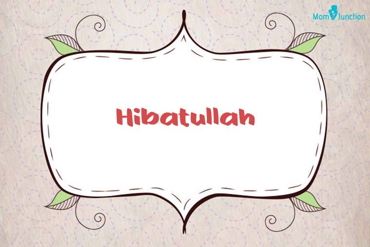 Hibatullah Stylish Wallpaper
