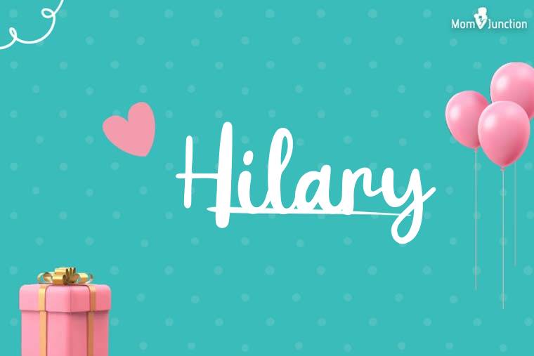 Hilary Birthday Wallpaper