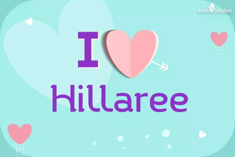 I Love Hillaree Wallpaper