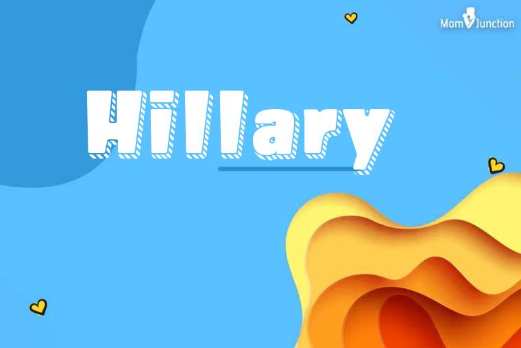 Hillary 3D Wallpaper