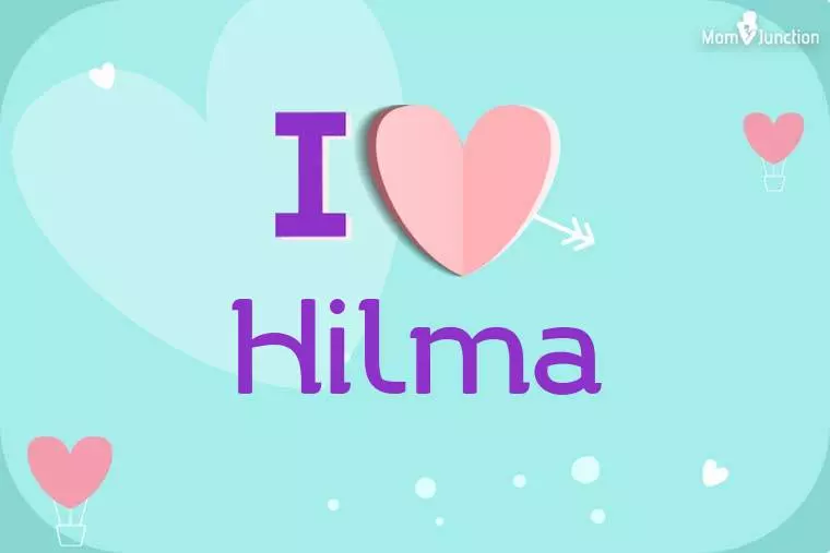 I Love Hilma Wallpaper