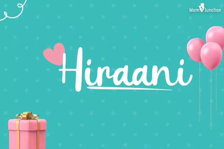 Hiraani Birthday Wallpaper