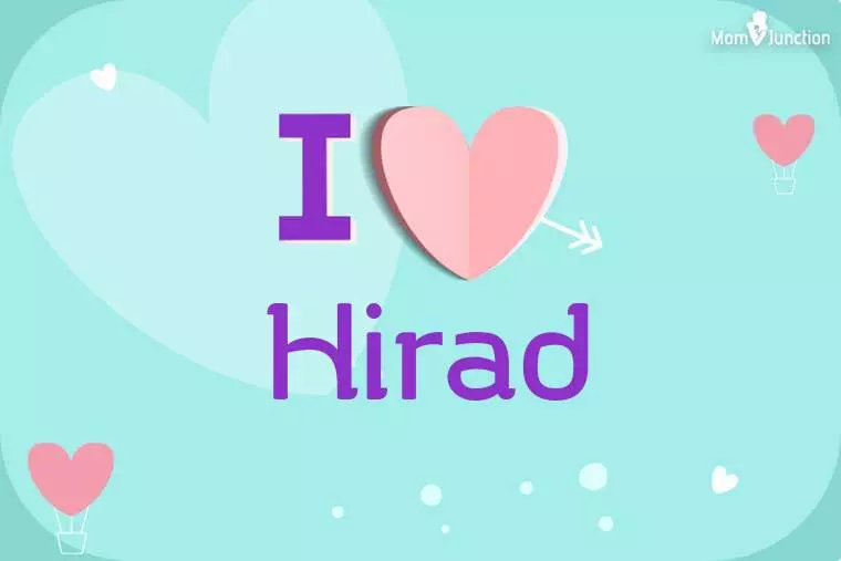 I Love Hirad Wallpaper