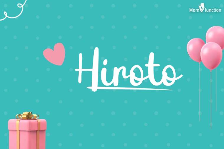 Hiroto Birthday Wallpaper