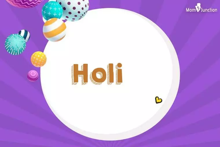 Holi 3D Wallpaper