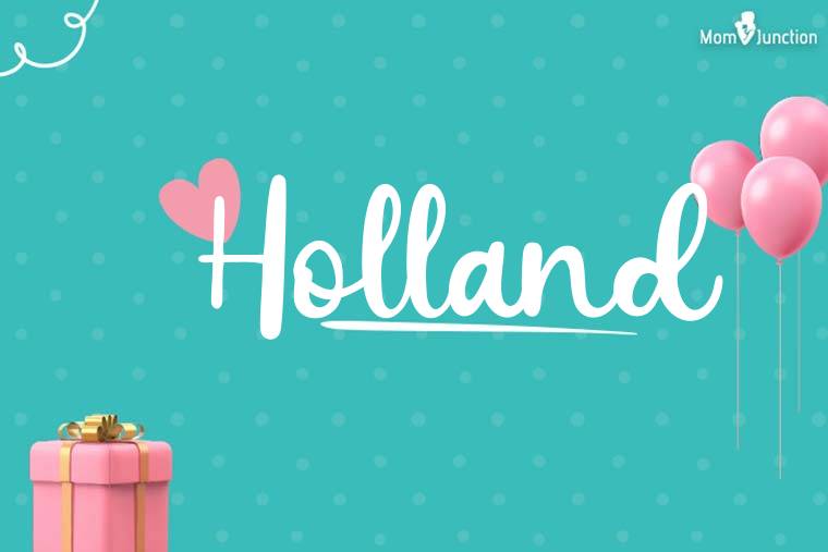 Holland Birthday Wallpaper