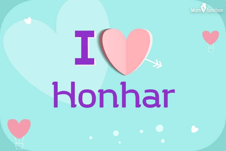 I Love Honhar Wallpaper
