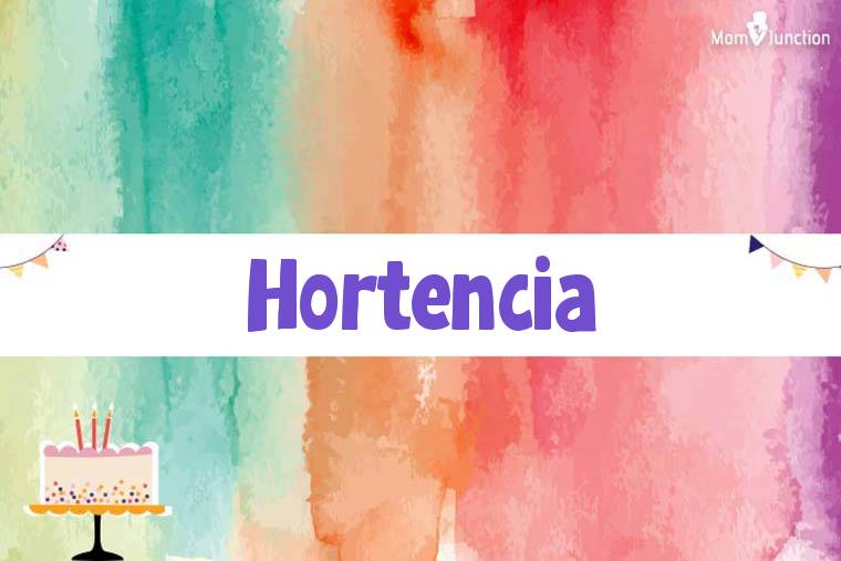 Hortencia Birthday Wallpaper