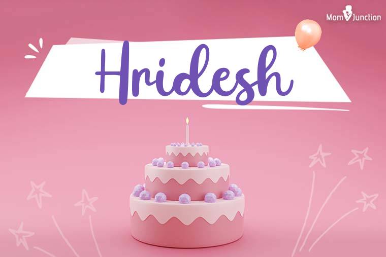 Hridesh Birthday Wallpaper