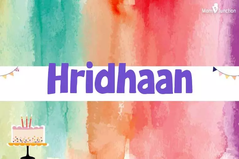 Hridhaan Birthday Wallpaper