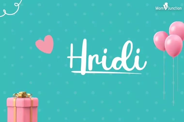 Hridi Birthday Wallpaper