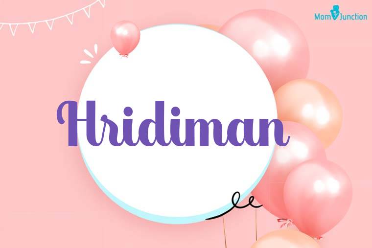 Hridiman Birthday Wallpaper