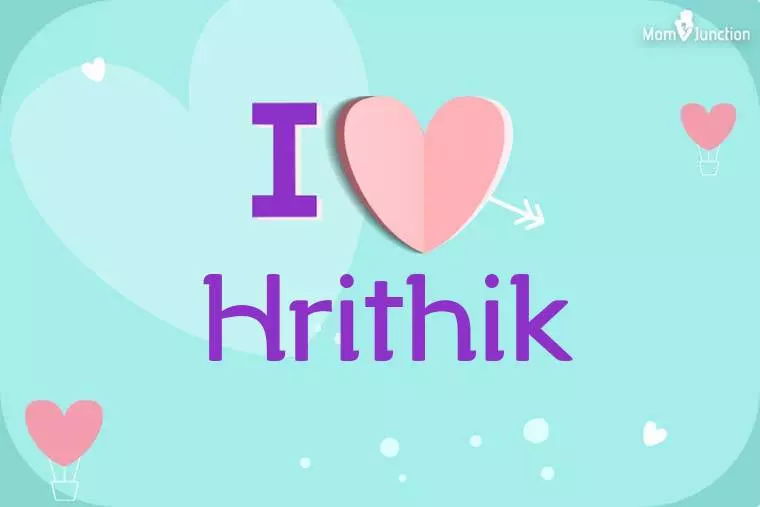 I Love Hrithik Wallpaper