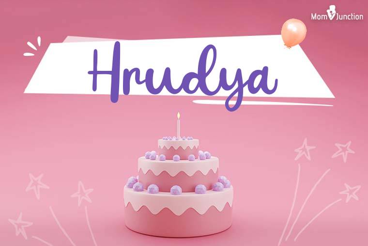 Hrudya Birthday Wallpaper