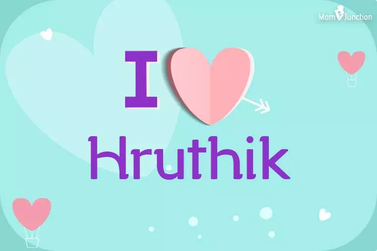 I Love Hruthik Wallpaper
