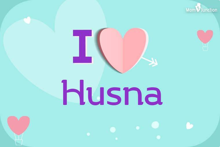 I Love Husna Wallpaper