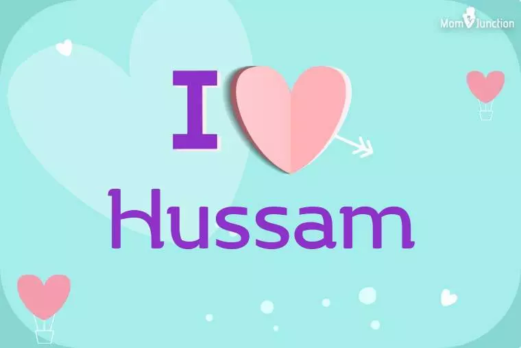 I Love Hussam Wallpaper