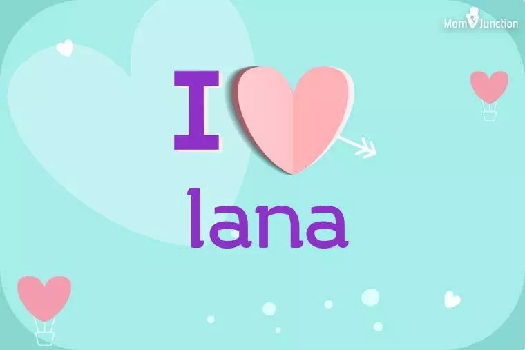 I Love Iana Wallpaper